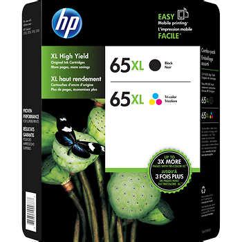 HP 65XL Ink Cartridge, High Yield, Black/Tri-Color, 2 pk | Costco