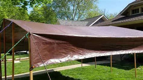 How To Make A Party Tent Out Of Tarps | Canopy tent outdoor, Camping canopy, Diy tent canopy