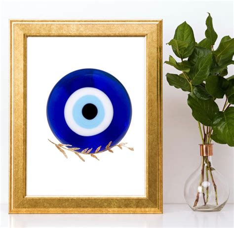 Evil Eye Wall Art Evil Eye Wall Decor Home Decor Printable | Etsy