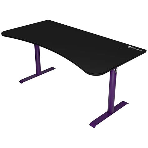 Arozzi Arena Ultrawide Curved Gaming Desk Deep Purple ARENA-NA-DP-BK ...