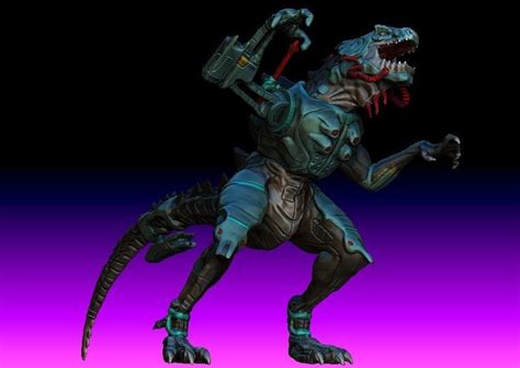 Cyber Godzilla prototype toy 3D model | CGTrader