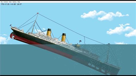 Floating Sandbox #27 | Sinking Of The RMS Titanic | - YouTube