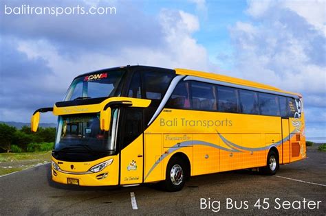 Charter Bali Bus 45 Seats Bali - Bus 45 Seater Hire Bali - Bali Transports