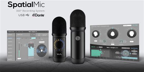 Voyage Audio Spatial Mic Kit 360-Degree Ambisonics Microphone with Dante Connectivity - Newsshooter