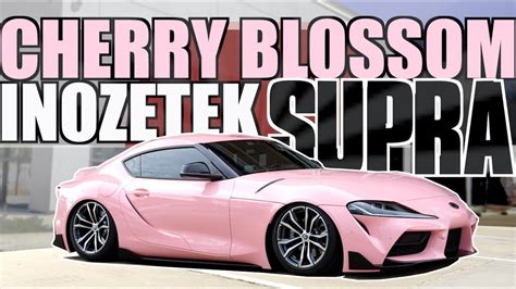 Drab to Fab: Toyota Supra in Cherry Blossom Pink | GRAPHICS PRO