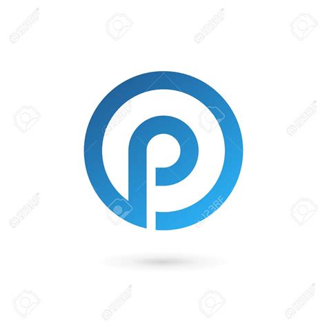 Letter P Logo Cliparts, Stock Vector And Royalty Free Letter P Logo Illustrations | Circle logo ...