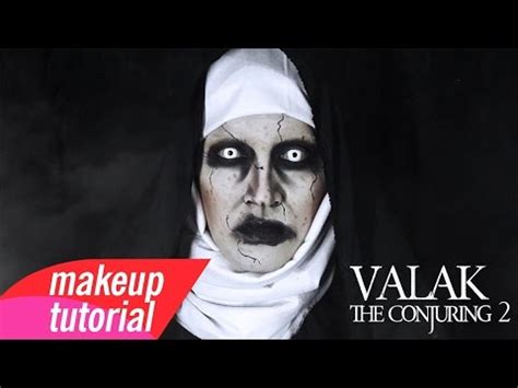 Valak From The Conjuring 2 Makeup Tutorial - YouTube