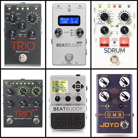 Any of you got experience with drum pedals/band in a box pedals like the Trio or BeatBuddy? I'm ...