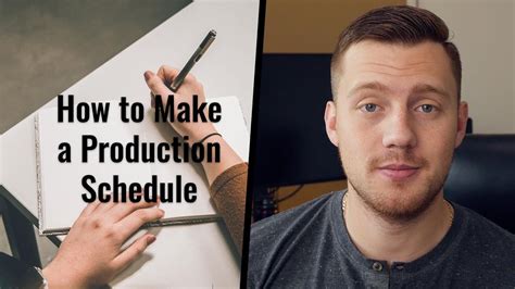 Free Production Schedule Template! What is a Production Schedule? - YouTube