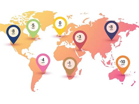 Dubai Time Zone Map