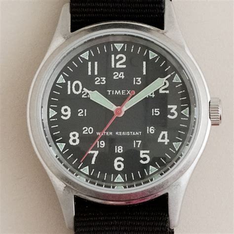 Lyst - J.Crew Timex® Military Watch in Black for Men