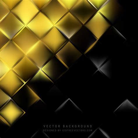 Black Gold Square Background Free Vector by 123freevectors on DeviantArt