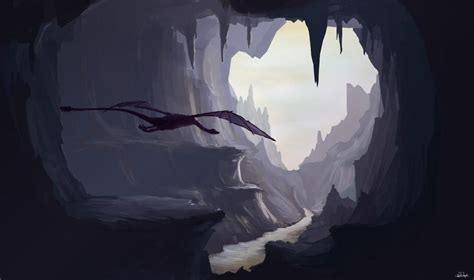 Dragon cave by Axtreem on DeviantArt