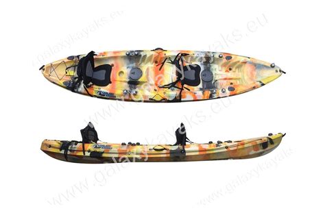 Cruz Fisher Tandem Fishing Kayak - Galaxy Kayaks