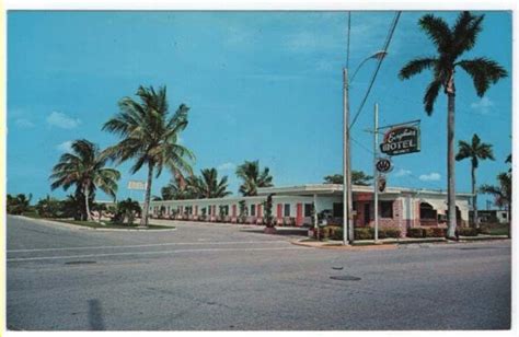 Homestead, Florida, Early View of The Everglades Motel | United States ...