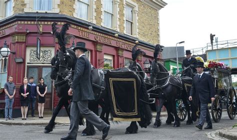 EastEnders: Peggy Mitchell given a true East End send off funeral | TV ...