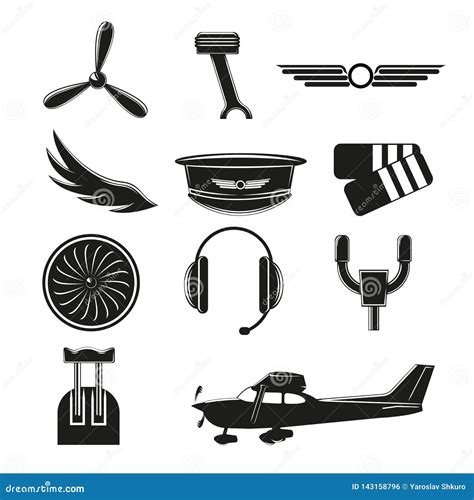 Aircraft Drawing Symbols