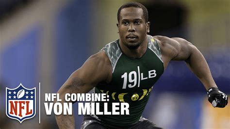 Von Miller (LB, Texas A&M) | 2011 NFL Combine Highlights - YouTube