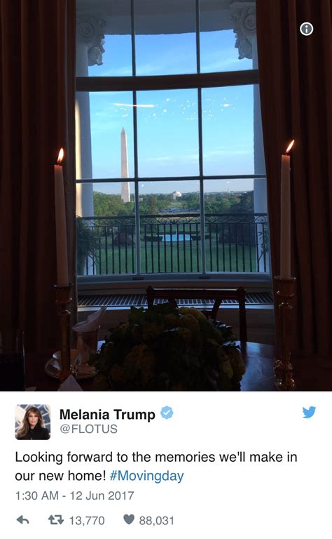 Melania Trump has finally moved into the White House - Slaylebrity