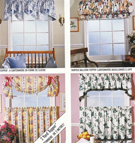 Vintage Curtains Sewing Pattern McCalls 733 by claudettesvintage