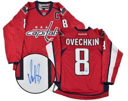 Alexander Ovechkin Autographed Washington Capitals Jersey – House of Hockey