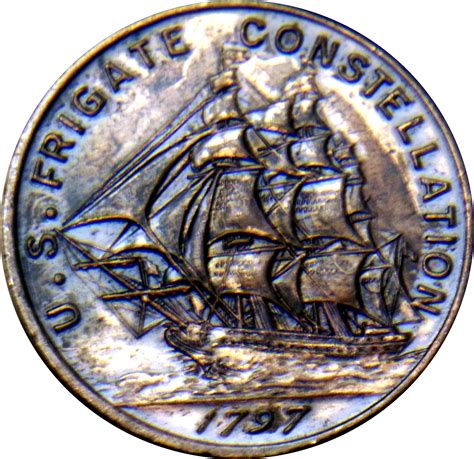 Medal - U.S. Frigate Constellation - États-Unis – Numista