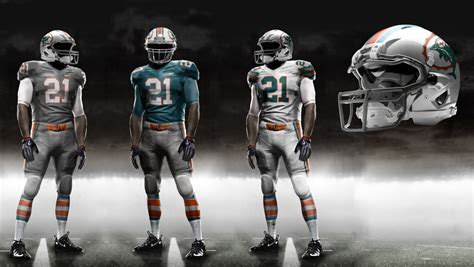 First Down: Miami Dolphins Unveil New Nike Uniforms