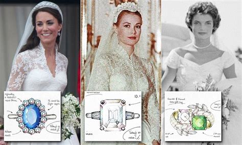 World's most iconic engagement rings from Jackie Kennedy to Grace Kelly ...