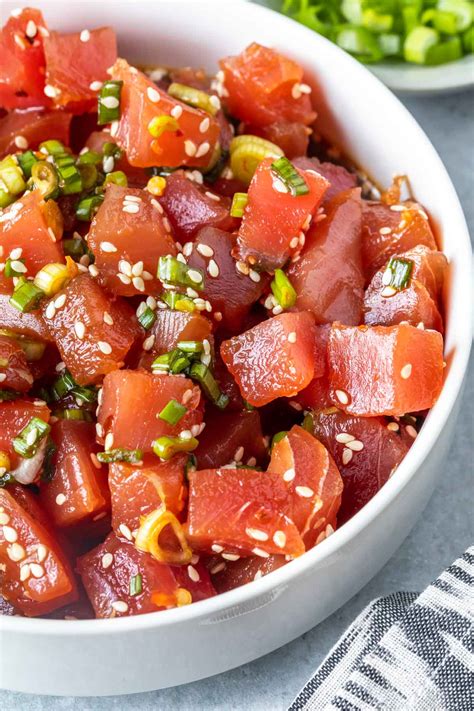 Ahi Tuna Poke Bowl Recipe (easy!) - Simply Whisked