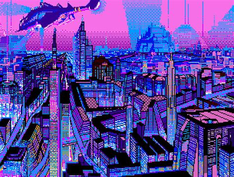 Vaporwave Pixel, 2D Pixel Art, HD wallpaper | Peakpx