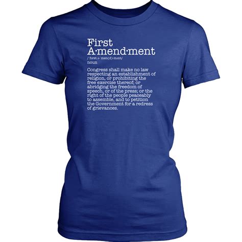 First Amendment T-Shirt – FishbiscuitDesigns