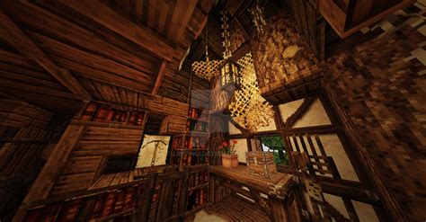 Minecraft Nordic House (interior design 5) by LimVinci on DeviantArt