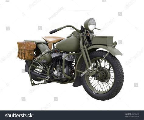 Vintage Military Motorcycle: Over 2,433 Royalty-Free Licensable Stock ...