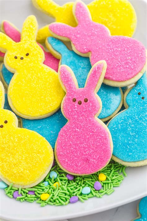 Peeps Bunny Cookies - Fun Cookie Recipes