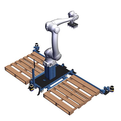 Yaskawa HC20 Palletizer Base | Vention