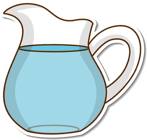 Water Pitcher Vector Art, Icons, and Graphics for Free Download