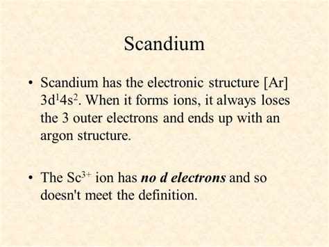 Scandium Electron Configuration (Sc) with Orbital Diagram