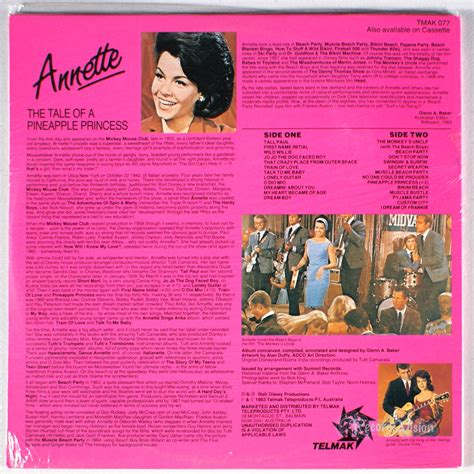 Annette by Annette Funicello, LP with recordvision - Ref:3141177085