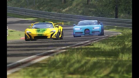 McLaren P1 GTR vs Bugatti Chiron at Nordschleife | Bugatti chiron, Bugatti, Gtr