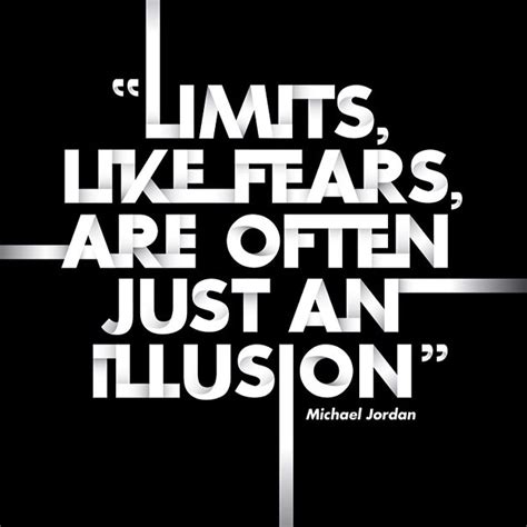 Fear is an illusion | Jordan quotes, Inspirational words, Inspirational ...