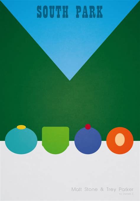 South Park Minimalist Movie Poster by Daniele Z. | South park poster, South park, Minimalist ...