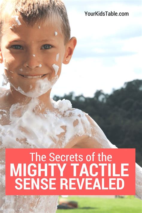 The Ultimate Guide to the Incredible Tactile Sense | Tactile sense, Sensory disorder, Sensory ...