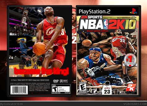 NBA 2k10 PlayStation 2 Box Art Cover by DJmicah