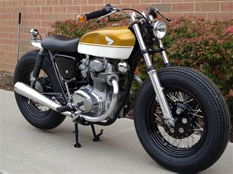 Honda CB350 Brat Style Custom