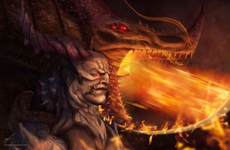 Demon Dragon Wallpapers - Top Free Demon Dragon Backgrounds - WallpaperAccess