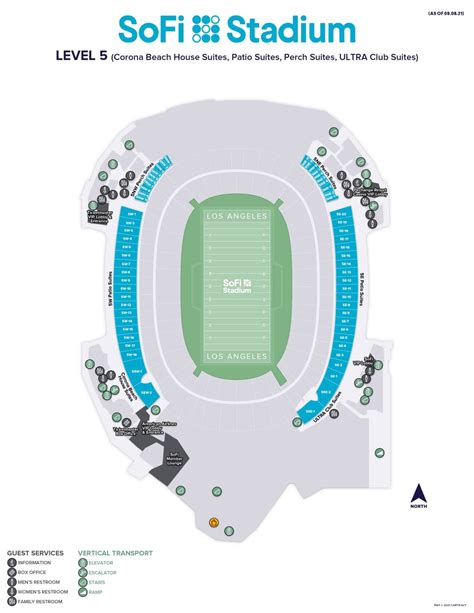 SoFi Stadium Seating Chart 2023 - SeatGraph