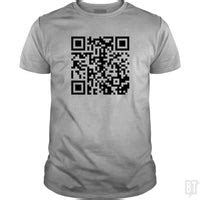 Rickroll QR Code | BustedTees.com