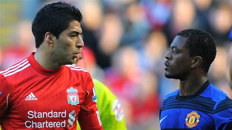 What did Luis Suarez say to Patrice Evra during infamous Manchester ...