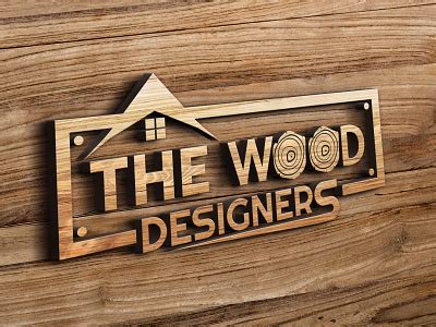 The Wood Designer Logo Design by Noman Ahmed on Dribbble