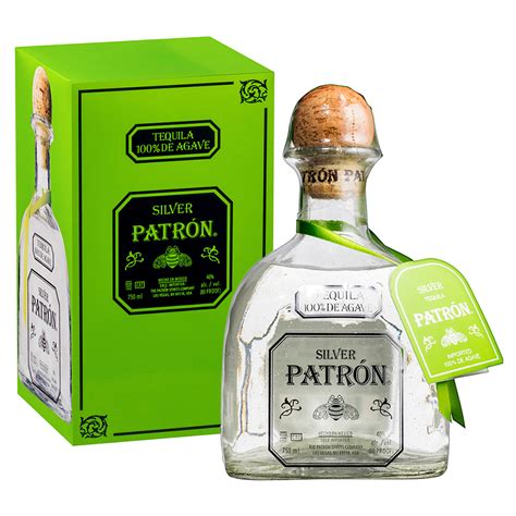 Patron Silver Tequila 375 ML - Glendale Liquor Store